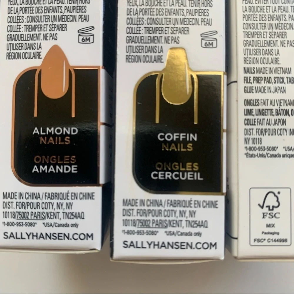 Sally Hansen all three